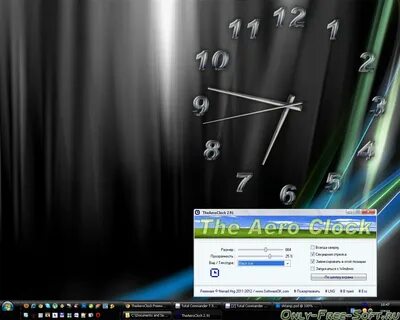 Часы на рабочем столе windows