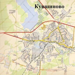 Карта кувшиново тверская