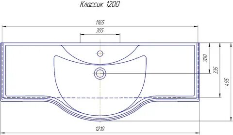 Раковина для ванной kirovit