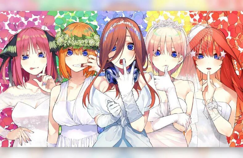 Пять невест аниме опенинг. Пять невест аниме фансервис. Пять невест опенинг. Пять невест / gotoubun no hanayome. Пять невест опенинг.