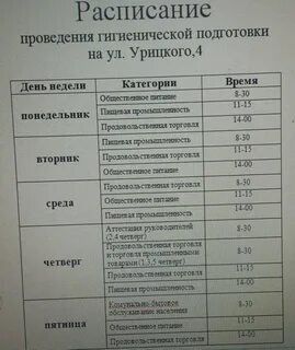 Расписание сэс ступино