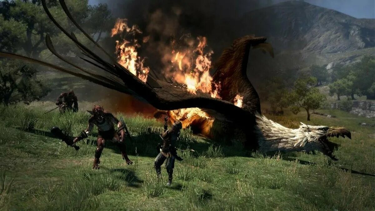 Dragons dogma 2 последняя версия. Dragon's Dogma 2 дракон. Dragon's Dogma (Xbox 360). Драгонс Догма Грифон.