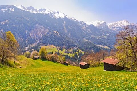 Mountain village