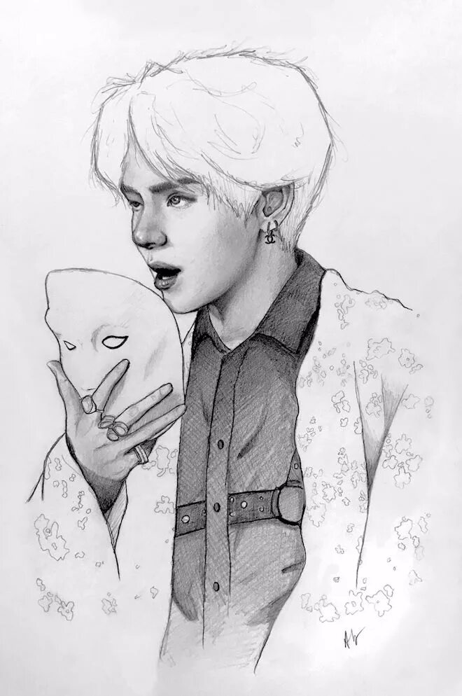 Ви рисунки. BTS Taehyung рисунок. Taehyung BTS Art карандашом.