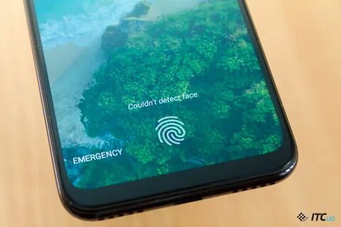 Xiaomi отпечаток на экране