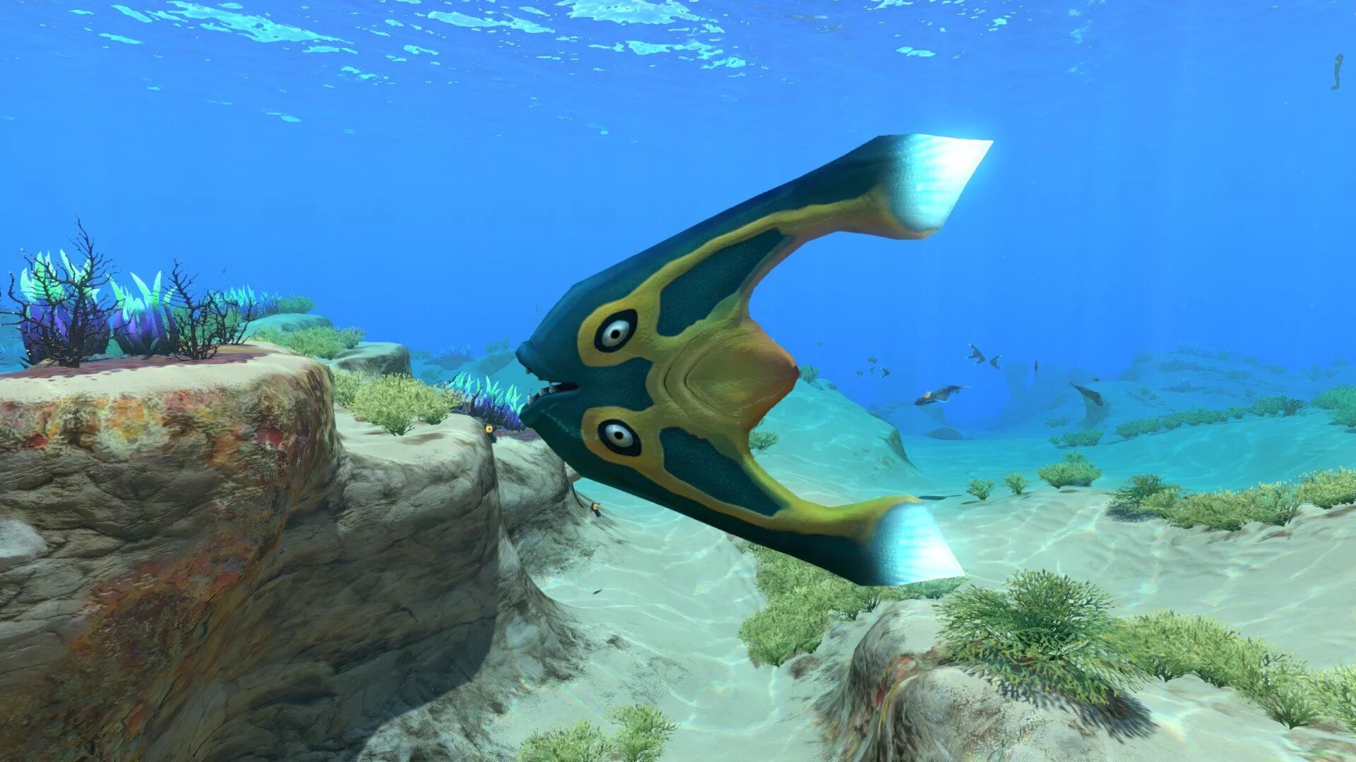 Subnautica multiplayer. Сабнаутика 2. пискун субнаутика. пискун рыба сабнатика. рыба пискун subnautica.