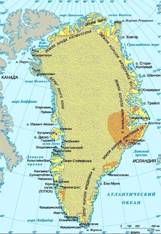 Остров Гренландия на физической карте. Гренландия карта географическая. Остров Гренландия на карте. Физическая карта Гренландии.