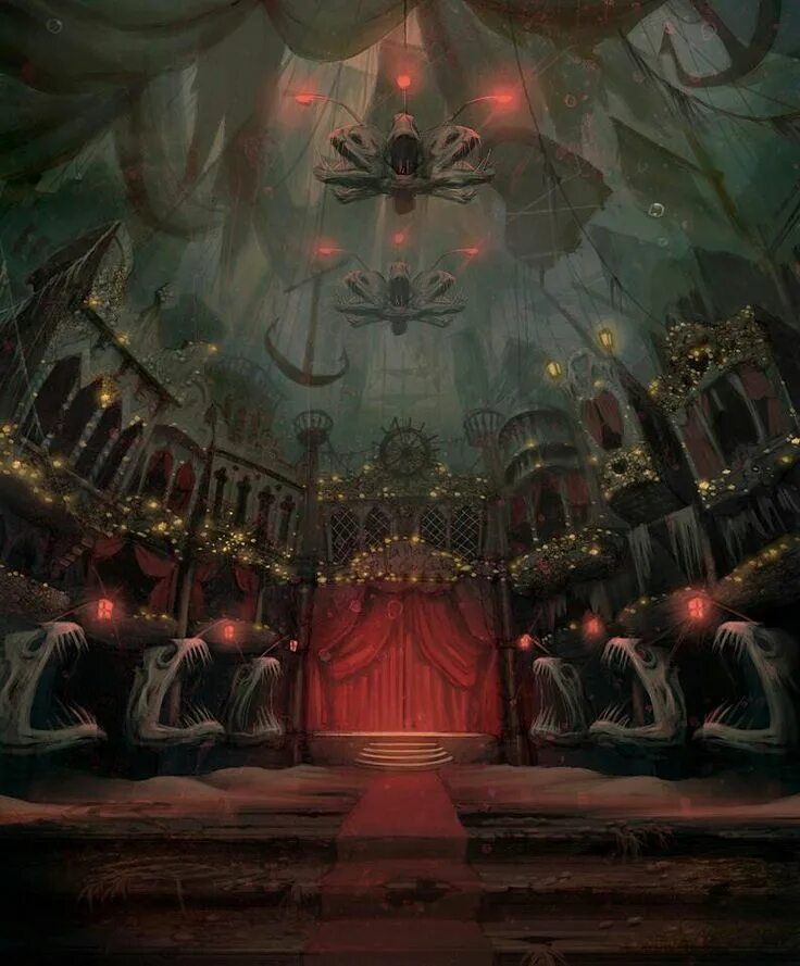 Alice Madness Returns Тронный зал. Театр фэнтези. Театр арт. Сцена театра арт