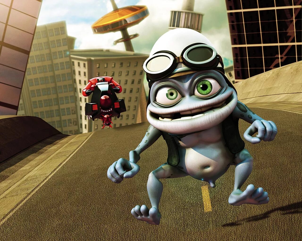 Песня лягушонка крейзи слушать. Crazy Frog Axel f 2005. Crazy Frog 2002. Crazy Frog певец.