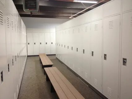 Locker room