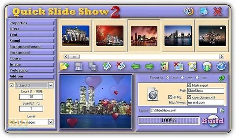 Show slide
