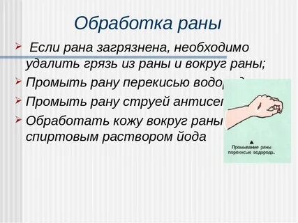 Современные методы ухода за ранами