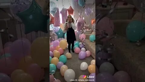Видео с миланой день рождения
