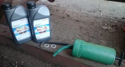 Масло в редуктор honda