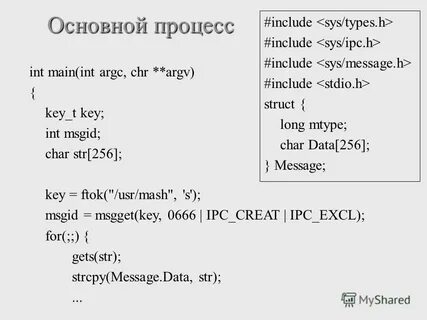 Message include