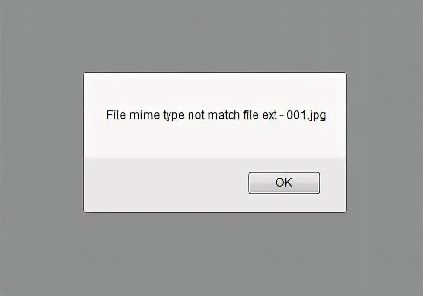 File Extension ".jpg" does not Match the detected MIME Type of the file (image/PNG).