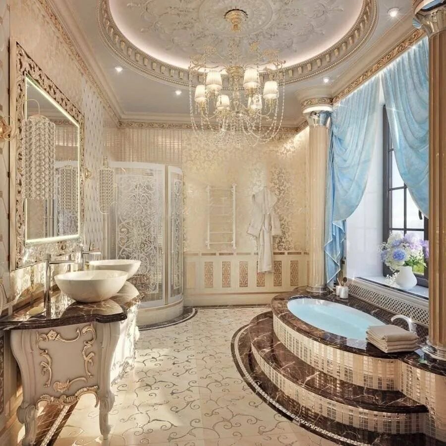Самые красивые ванные. Luxury Antonovich Design ванна. Королевская ванна Luxury Antonovich Design. Ванна Барокко Антонович. Дворец - Luxury Antonovich Design ванна.