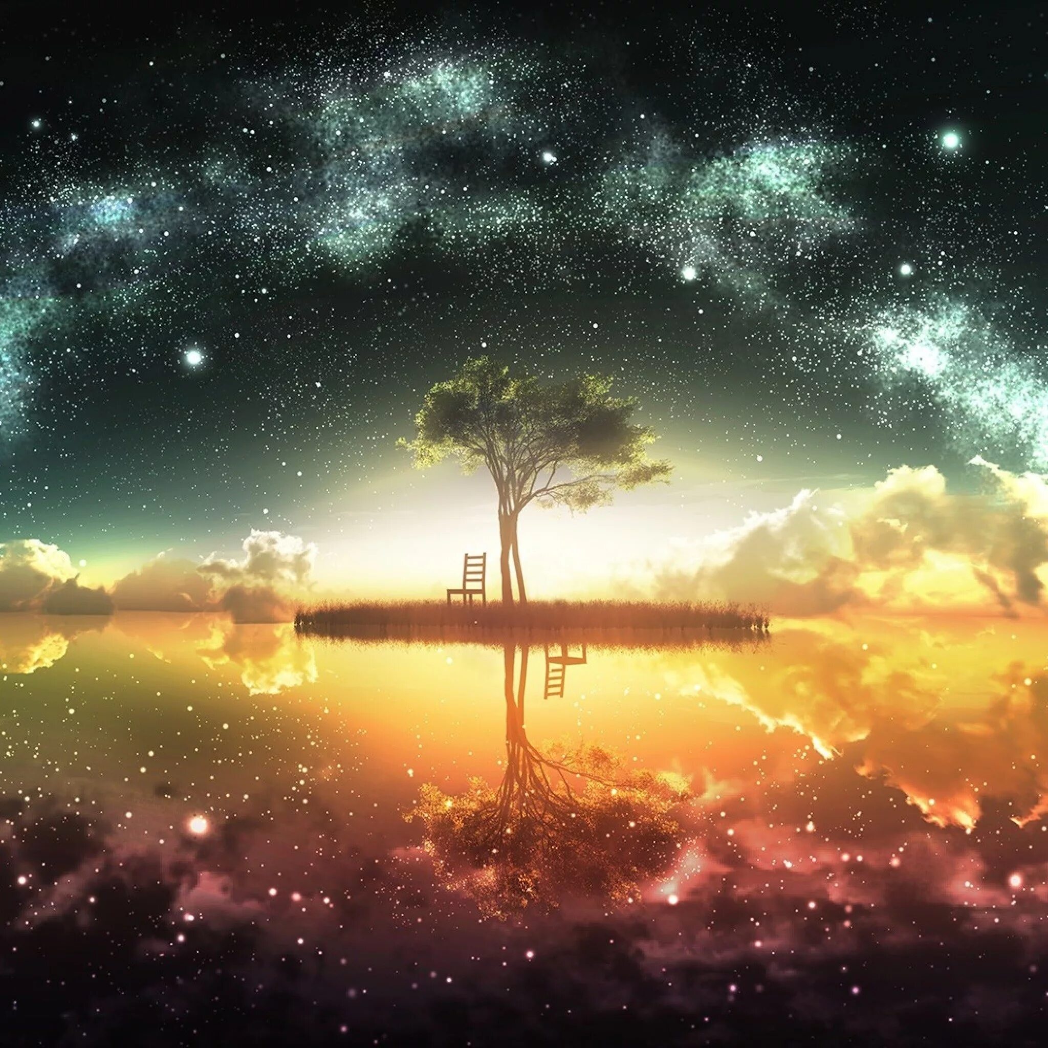 Imaginary sky