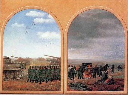 Most of his paintings