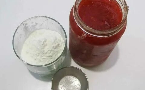 Кисель из варенья и крахмала