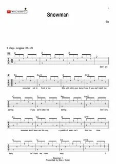 Текст песни snowman sia