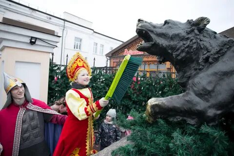 Медведь на праздник