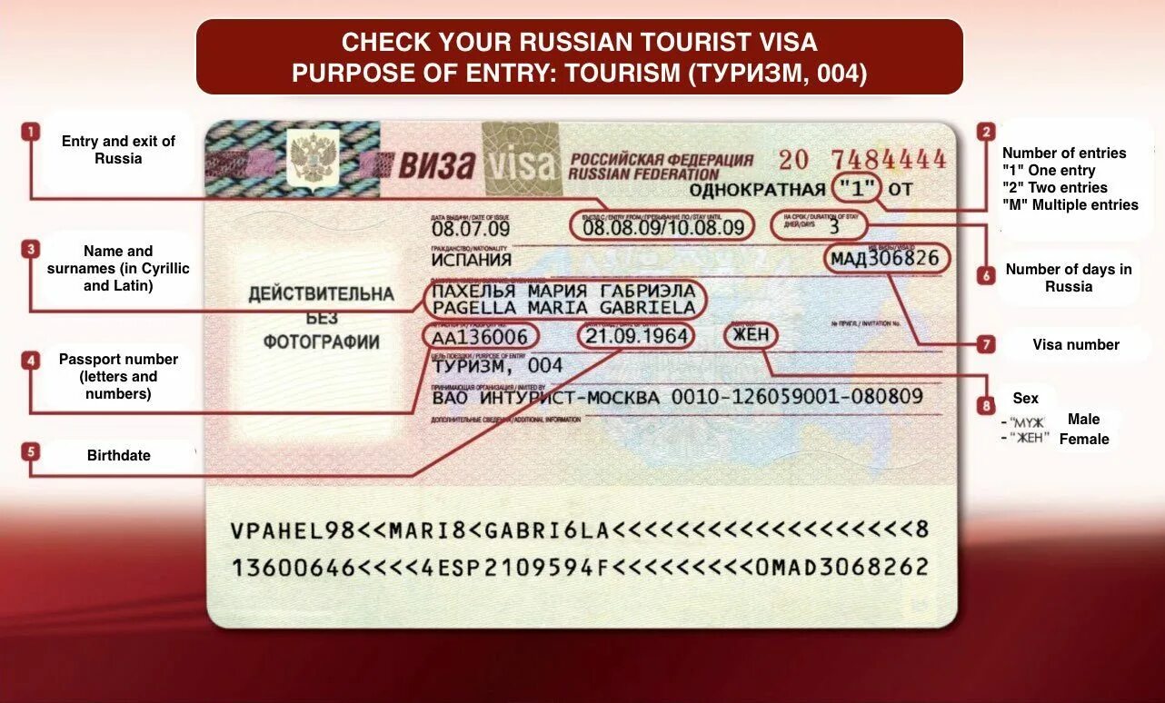 Tourist visa