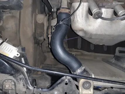 Поменять патрубок на радиатор
