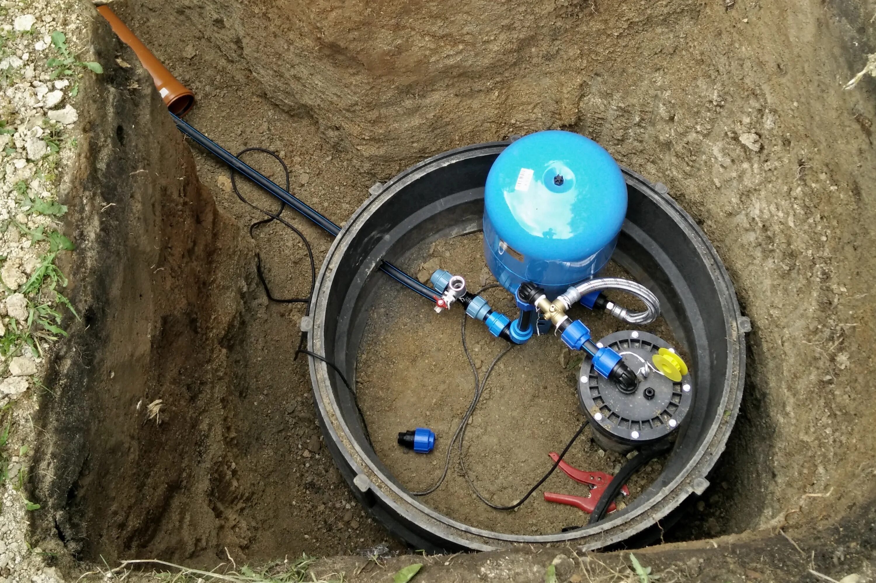 оборудование скважины дома. колодец водоснабжения. обустройство скважины на воду. кессон полимер-1000 для обустройства скважины. кессон для абиссинской скважины.