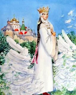 Царевна лебедь картинка из сказки