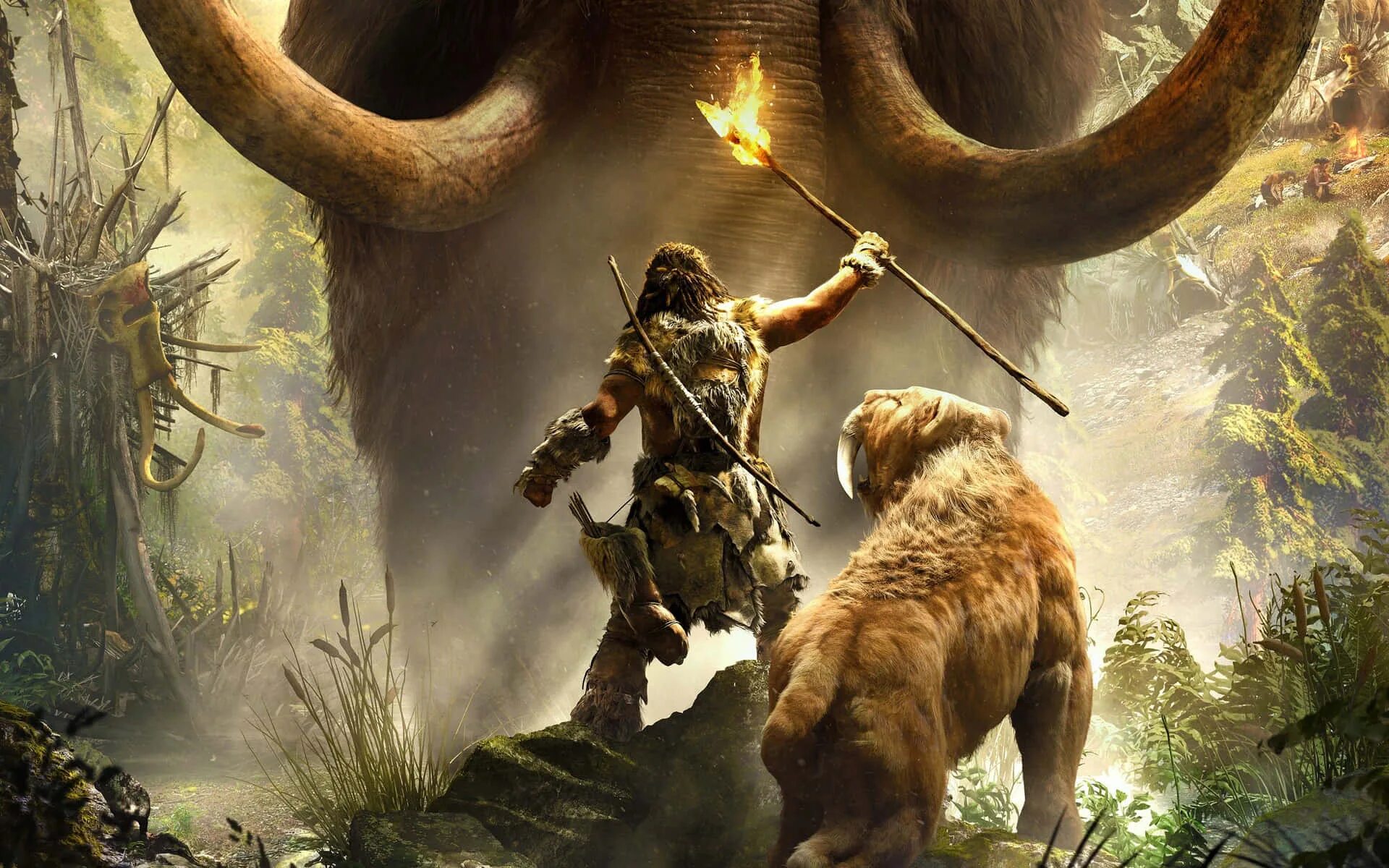 Фар край с мамонтами. Фар край праймал. Far cry primal на пк