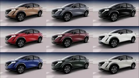 Nissan цвет