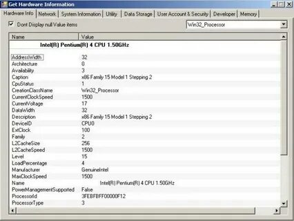 Select loadpercentage from win32 processor