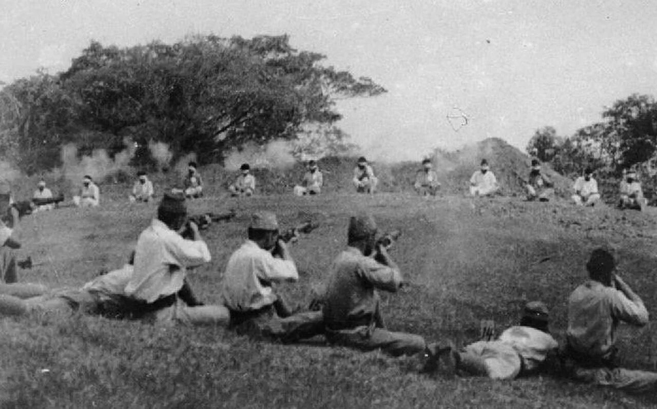 Расстрел военнопленных тибетцев Пуна 1904. Японские военные преступники второй мировой