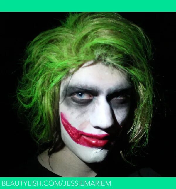 Макияж джокера The Best Joker Beauty Looks For Halloween, From Joaquin Phoenix to Jack Nicholso