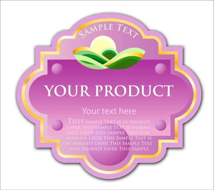 Product label