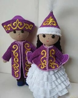 Национальный костюм крючком