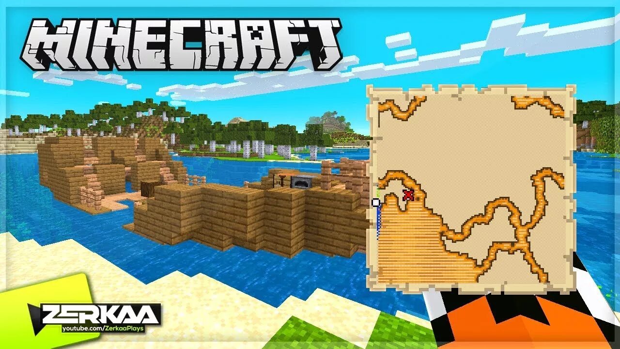 Как найти клад в майнкрафте. Buried Treasure майнкрафт. Buried Treasure Minecraft.