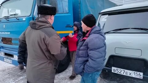 Водитель гуманитарные грузы