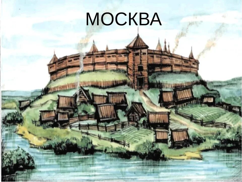 Основание Москвы 1147 Юрием Долгоруким. Древняя Москва 1147. Кремль Юрия Долгорукого 1147.