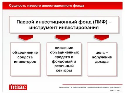 Инвестиционные фонды инвестиционные товарищества