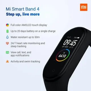 Фитнес браслет mi smart band 4 приложение