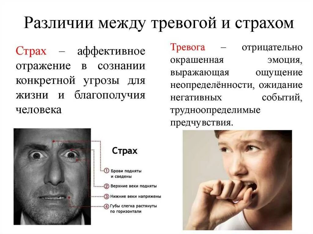 Психология страха. Страх эмоция. Симптомы тревоги и страха. Стресс и тревожность.