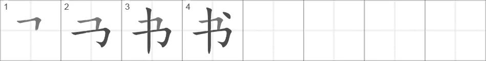 Как будет на китайском 35. Shu книга иероглиф. Написание иероглифа по чертам. Китайский иероглиф книга. Написание китайского иероглифа 书.