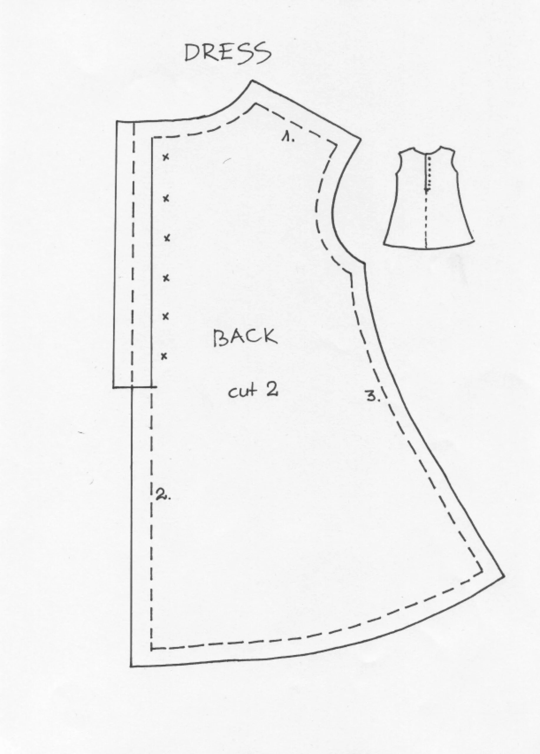 Doll's therapy. Para los enfermos de las muñecas. El vestido Idee fai da te, Ide