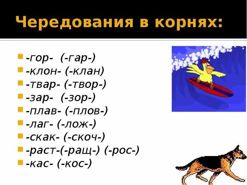 Гар гор зар зор клан клон лаг лож. Чередование гар гор зар зор. Корни клан клон твар твор плав плов скак скоч. Зар зор чередование.