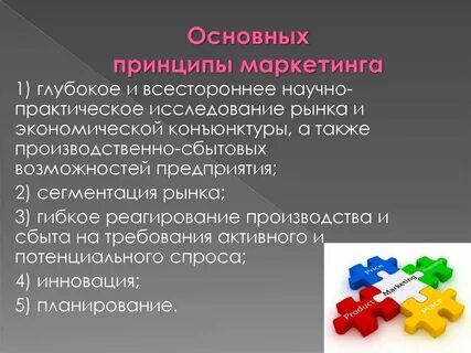 Принципы маркетинга презентация