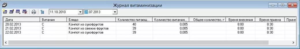 Витаминизация третьих блюд в школе норма. Журнал витаминизации в школе. Журнал витаминизации образец. Журнал с витаминизации по санпин. Журнал проведения витаминизации третьих и сладких блюд.