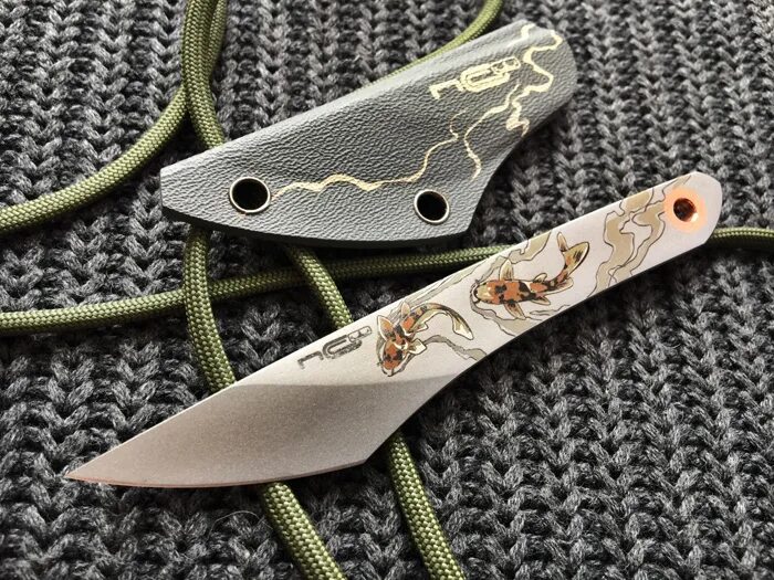 Ножи кои. Ножи кои. Тактический нож киридаши. Гравировки на ножах на японском. C.