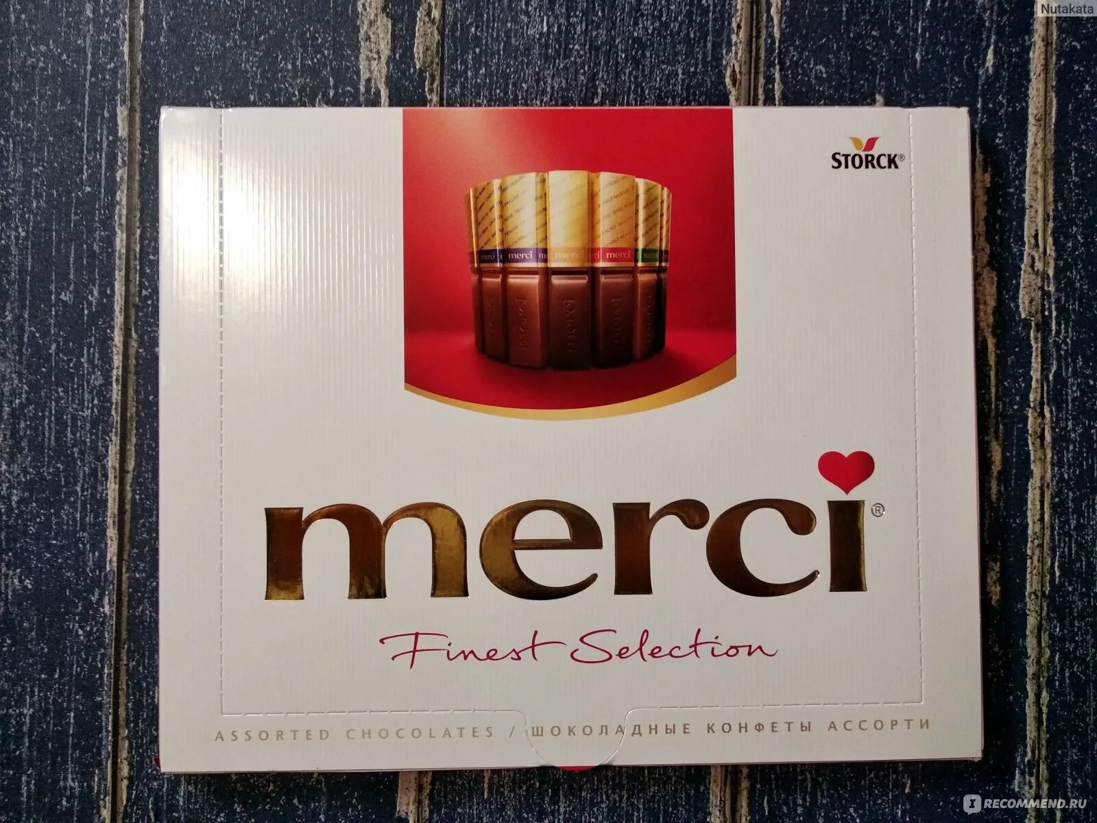 Шоколад Storck Merci Dark Chocolate Горький 72% - "горький шоколад Merci - насыщ